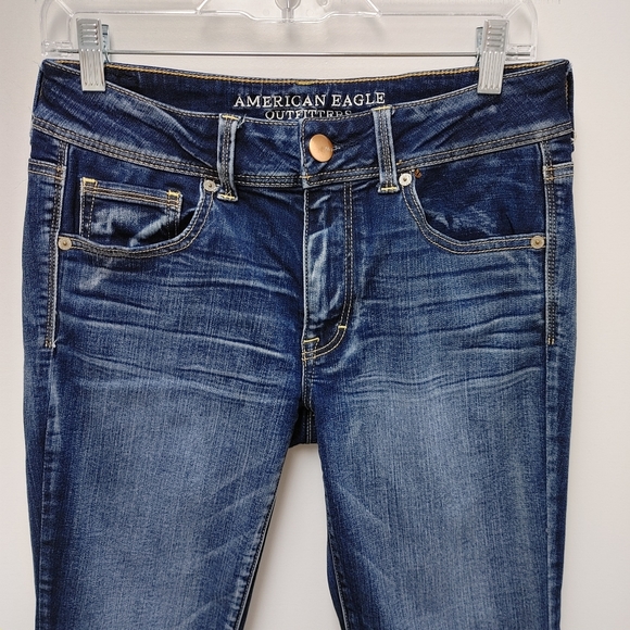 American Eagle Kick Boot Super Stretch Jeans - Picture 3 of 10